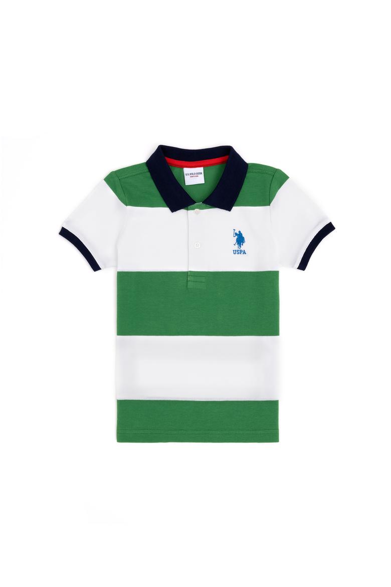 Erkek Çocuk Yeşil Polo Yaka Tişört - 50288131036