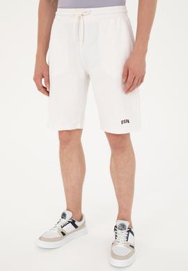 Erkek Ekru Örme Şort - 50289287037