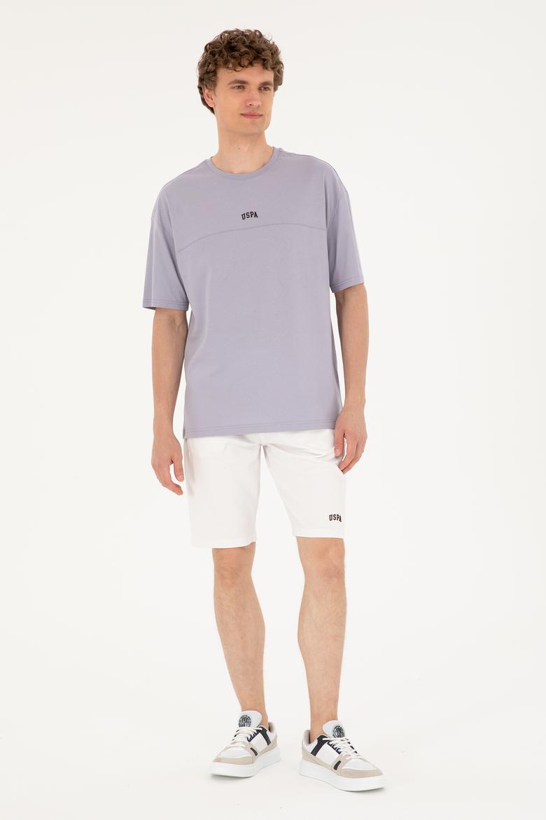 Erkek Ekru Örme Şort - 50289287037