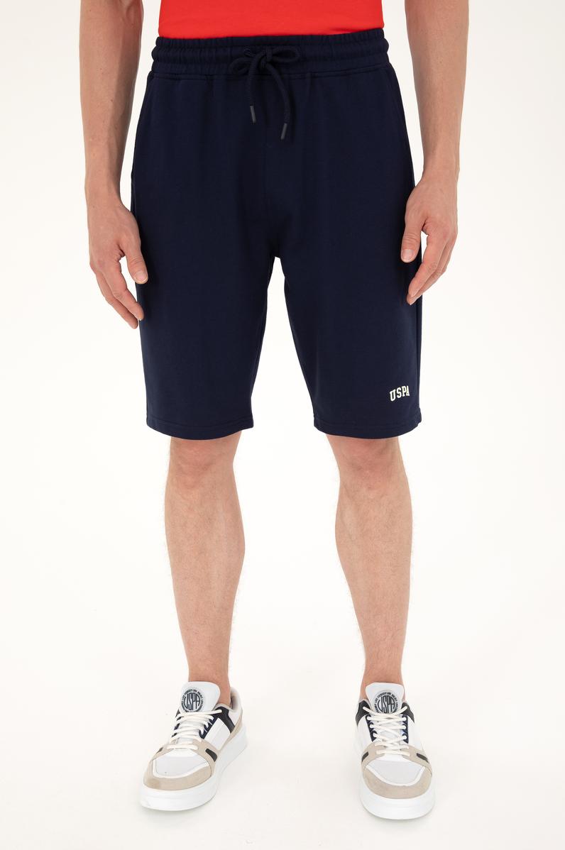 Erkek Lacivert Örme Şort