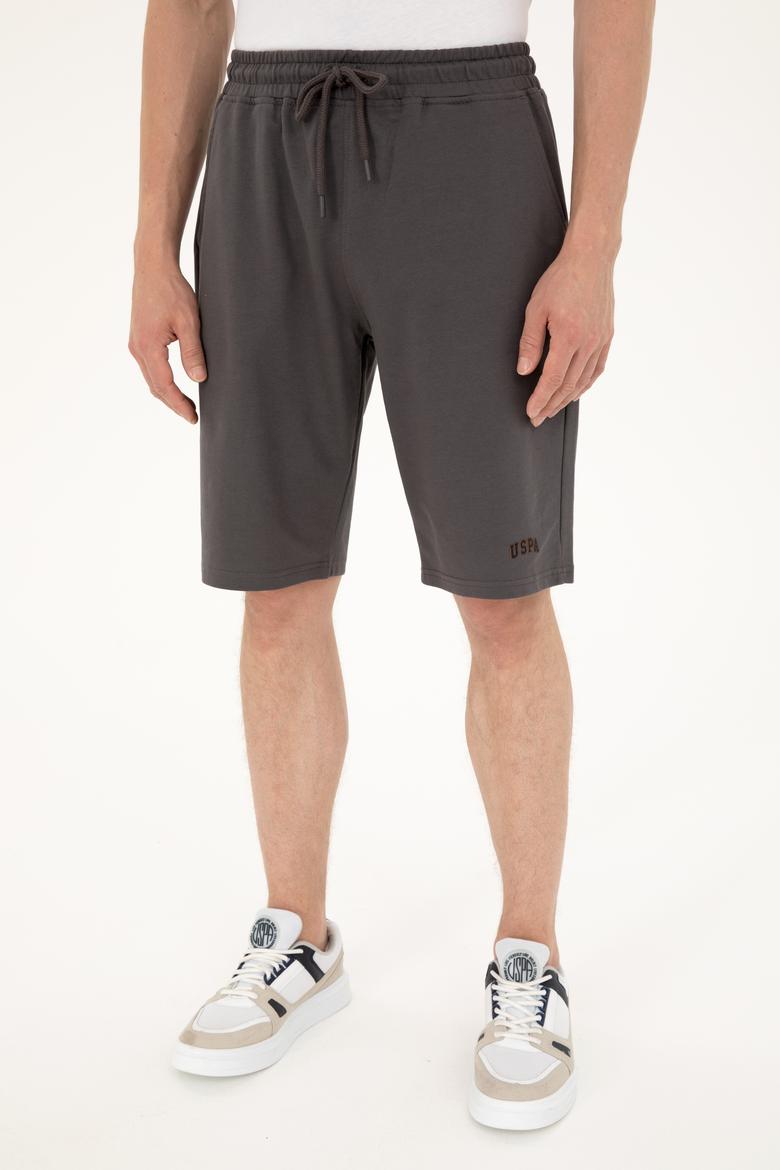 Erkek Antrasit Örme Şort - 50289287067