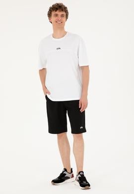 Erkek Siyah Örme Şort - 50289287027