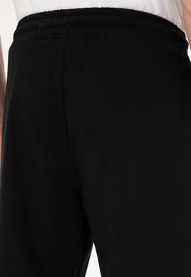 Erkek Siyah Örme Şort - 50289287027