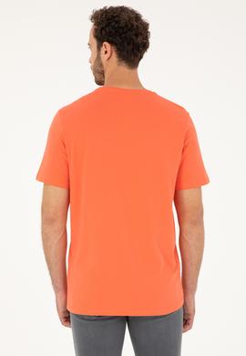 Erkek Nar Çiçeği Basic Tişört - 50279632180