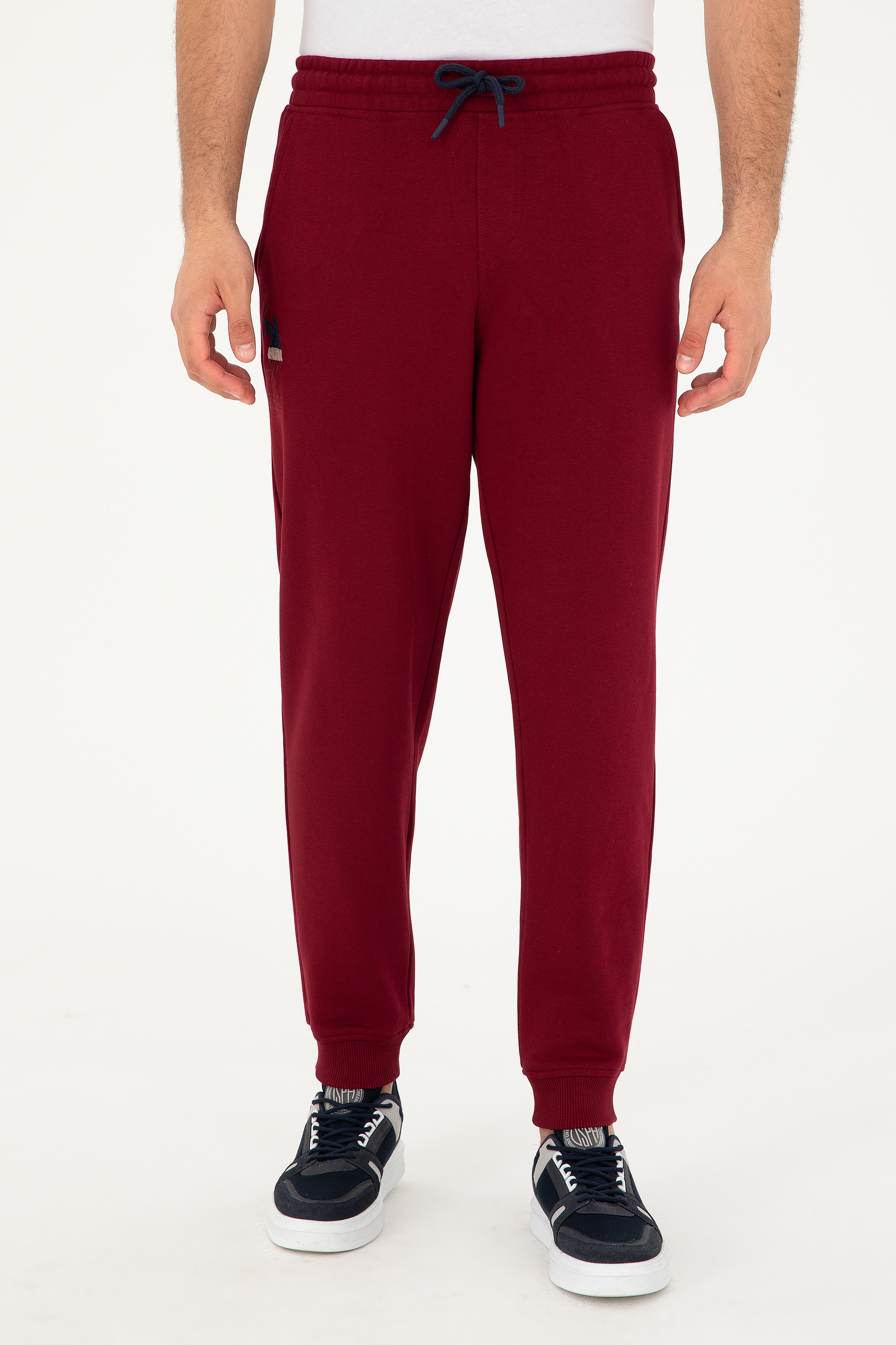 Erkek Bordo Eşofman Altı - Image 2