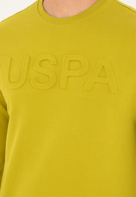 Erkek Fıstık Yeşili Basic Sweatshirt - 50269402103