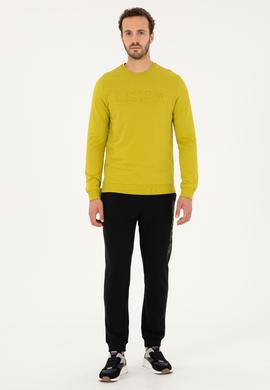 Erkek Fıstık Yeşili Basic Sweatshirt - 50269402103