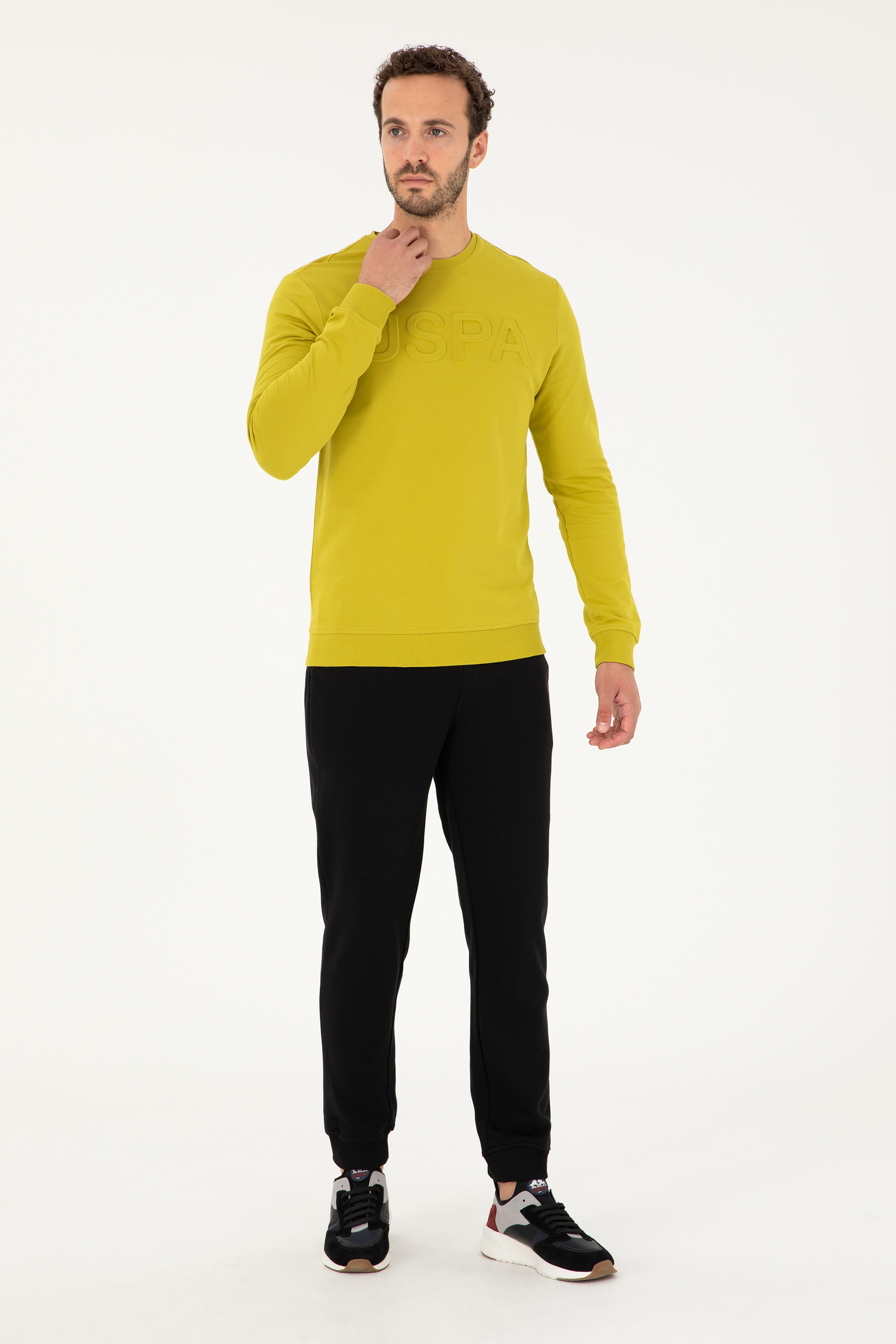 Erkek Siyah Eşofman Altı - Image 3