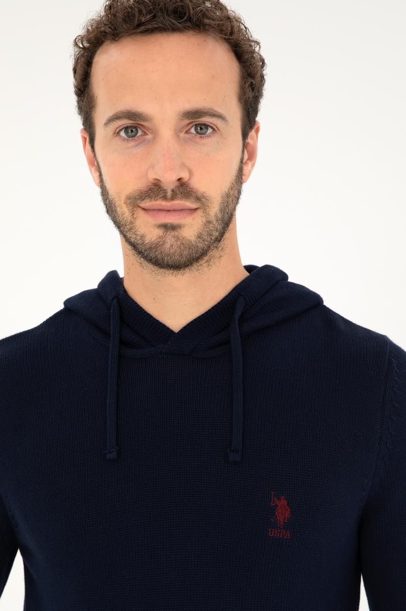 Erkek Lacivert Kazak