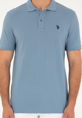 Erkek İndigo Basic Tişört - 50279573101