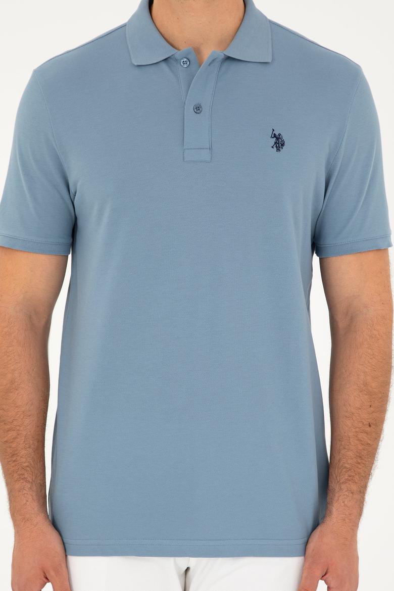 Erkek İndigo Basic Tişört - 50279573101