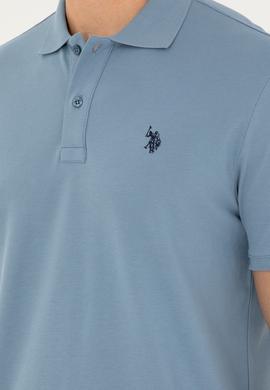 Erkek İndigo Basic Tişört - 50279573101