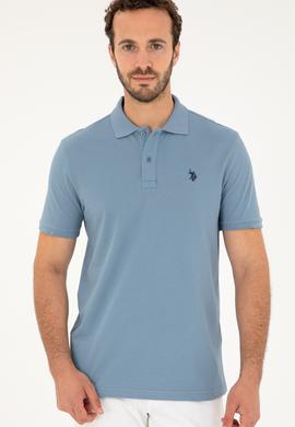 Erkek İndigo Basic Tişört - 50279573101