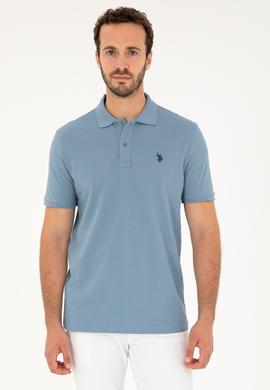 Erkek İndigo Basic Tişört - 50279573101