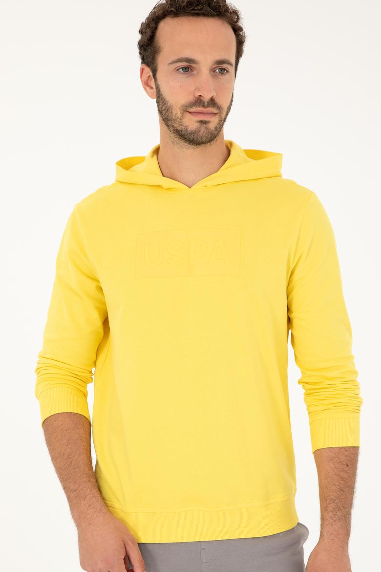 Erkek Sarı Sweatshirt - 50279634067