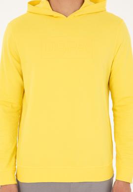 Erkek Sarı Sweatshirt - 50279634067