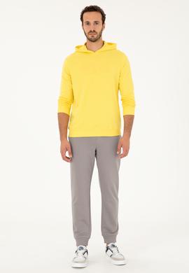 Erkek Sarı Sweatshirt - 50279634067