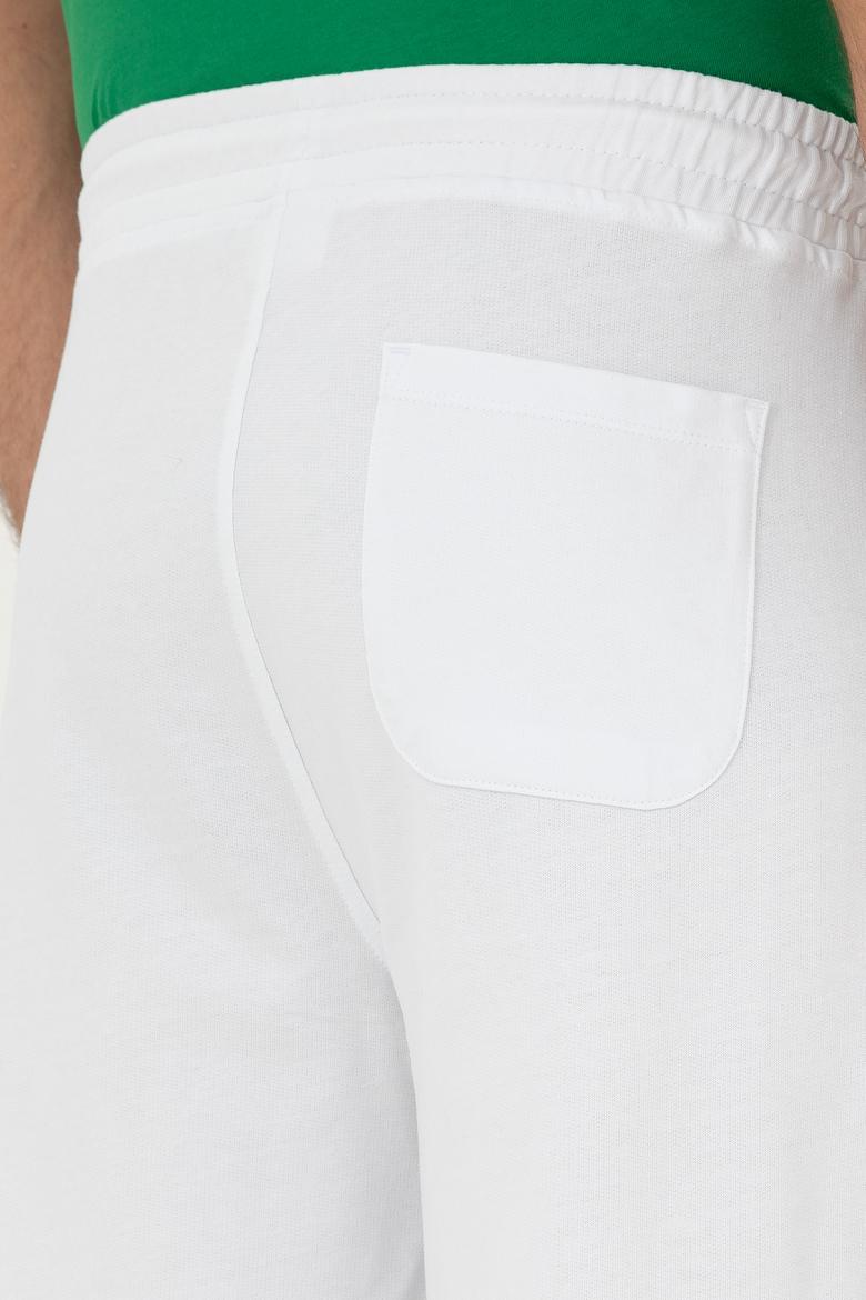 Erkek Beyaz Örme Şort - 50282003008