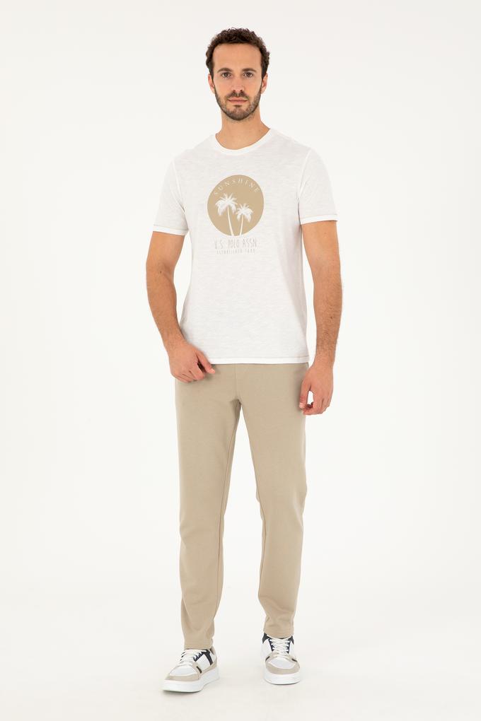 Erkek Açık Haki Eşofman Altı