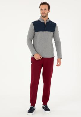 Erkek Gri Melanj Sweatshirt - 50289091018