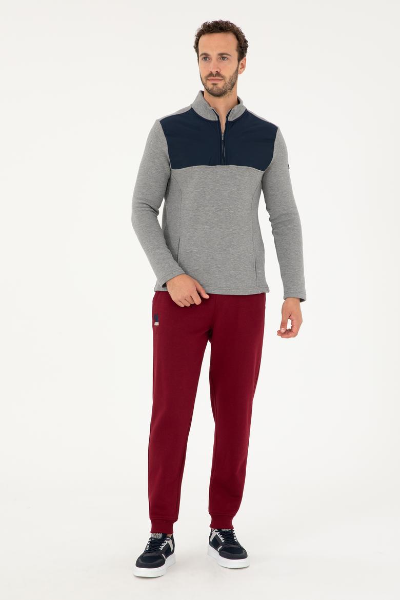 Erkek Gri Melanj Sweatshirt - 50289091018