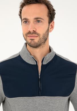 Erkek Gri Melanj Sweatshirt - 50289091018