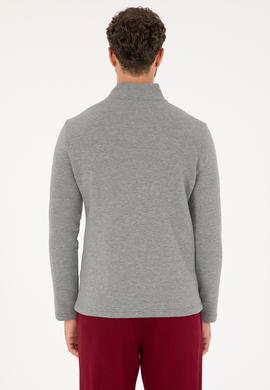 Erkek Gri Melanj Sweatshirt - 50289091018