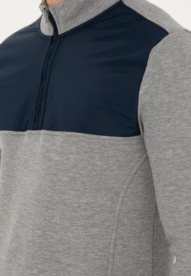 Erkek Gri Melanj Sweatshirt - 50289091018