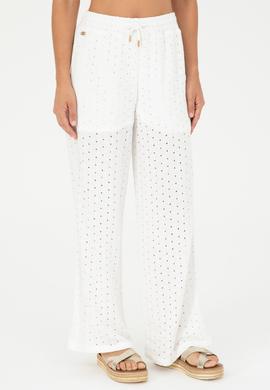 Kadın Ekru Kanvas Pantolon - 50282348004