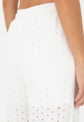 Kadın Ekru Kanvas Pantolon - 50282348004