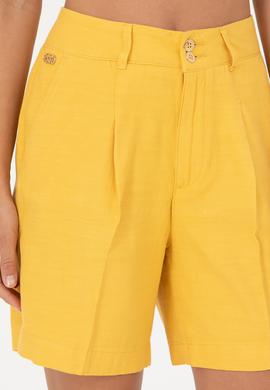 Kadın Safran Dokuma Şort - 50285242011