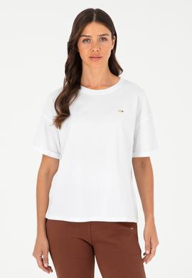 Kadın Beyaz Tişört - 50294749016