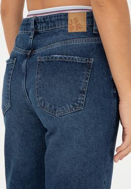 Kadın Koyu Mavi Jean Pantolon - 50282823004