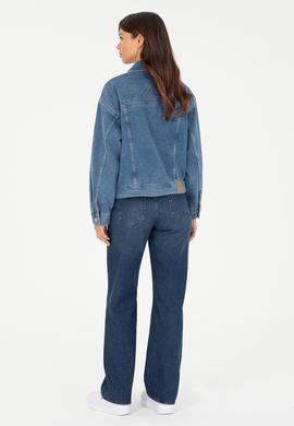 Kadın Koyu Mavi Jean Pantolon - 50282823004