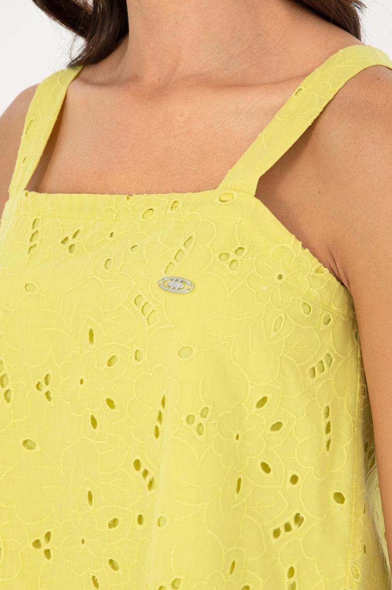 Kadın Fıstık Yeşili Kısa Kollu Gömlek