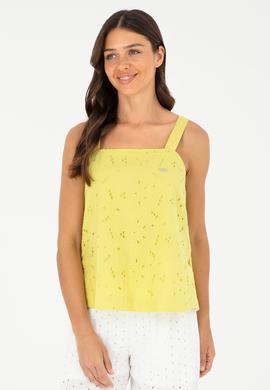 Kadın Fıstık Yeşili Kısa Kollu Gömlek - 50283637002