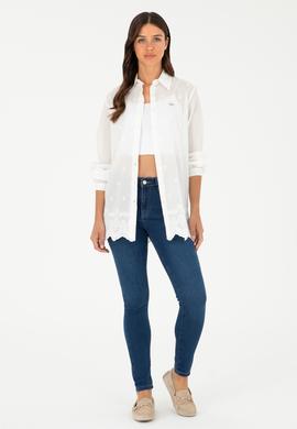 Kadın Koyu Mavi Skinny Fit Jean Pantolon - 50280329002