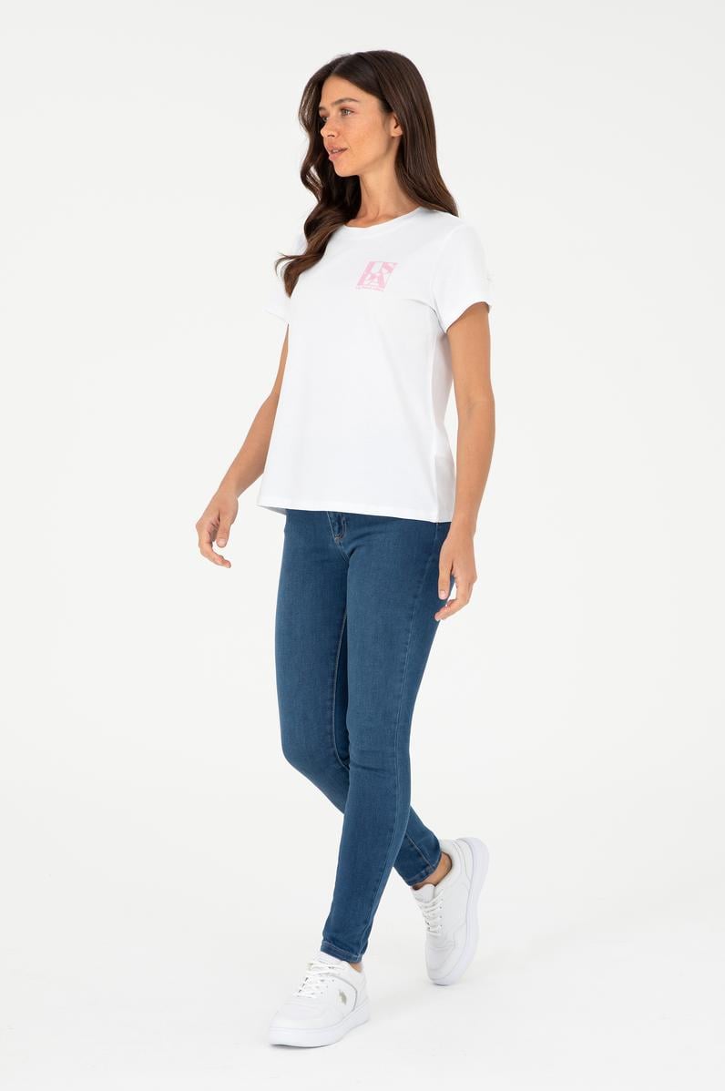 Kadın Koyu Mavi Skinny Fit Jean Pantolon