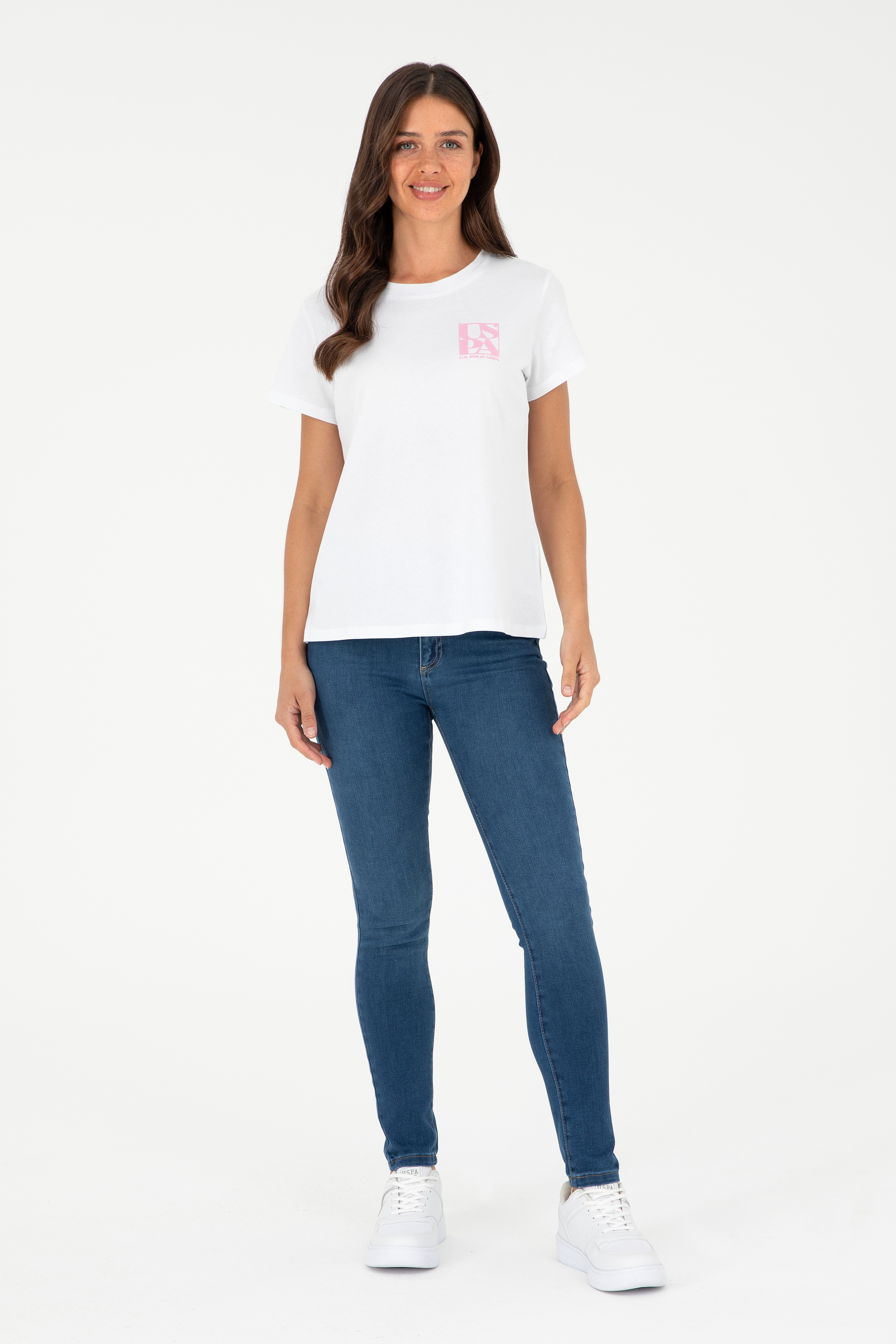 Kadın Koyu Mavi Skinny Fit Jean Pantolon - Image 3