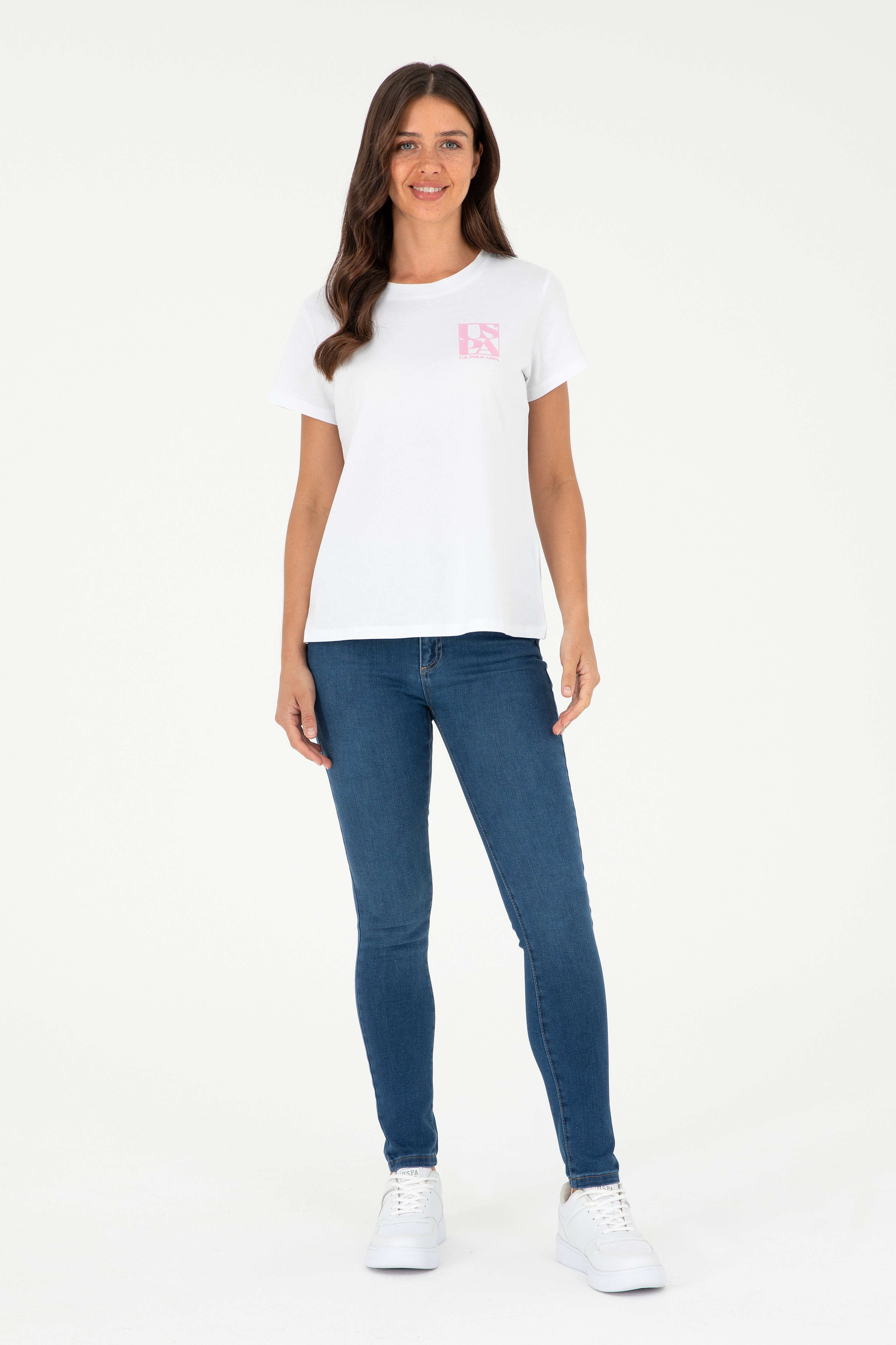 Kadın Koyu Mavi Skinny Fit Jean Pantolon