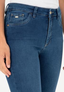 Kadın Koyu Mavi Skinny Fit Jean Pantolon - 50289155006