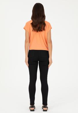 Kadın Siyah Toothpick Fit Kanvas Pantolon - 50281692009