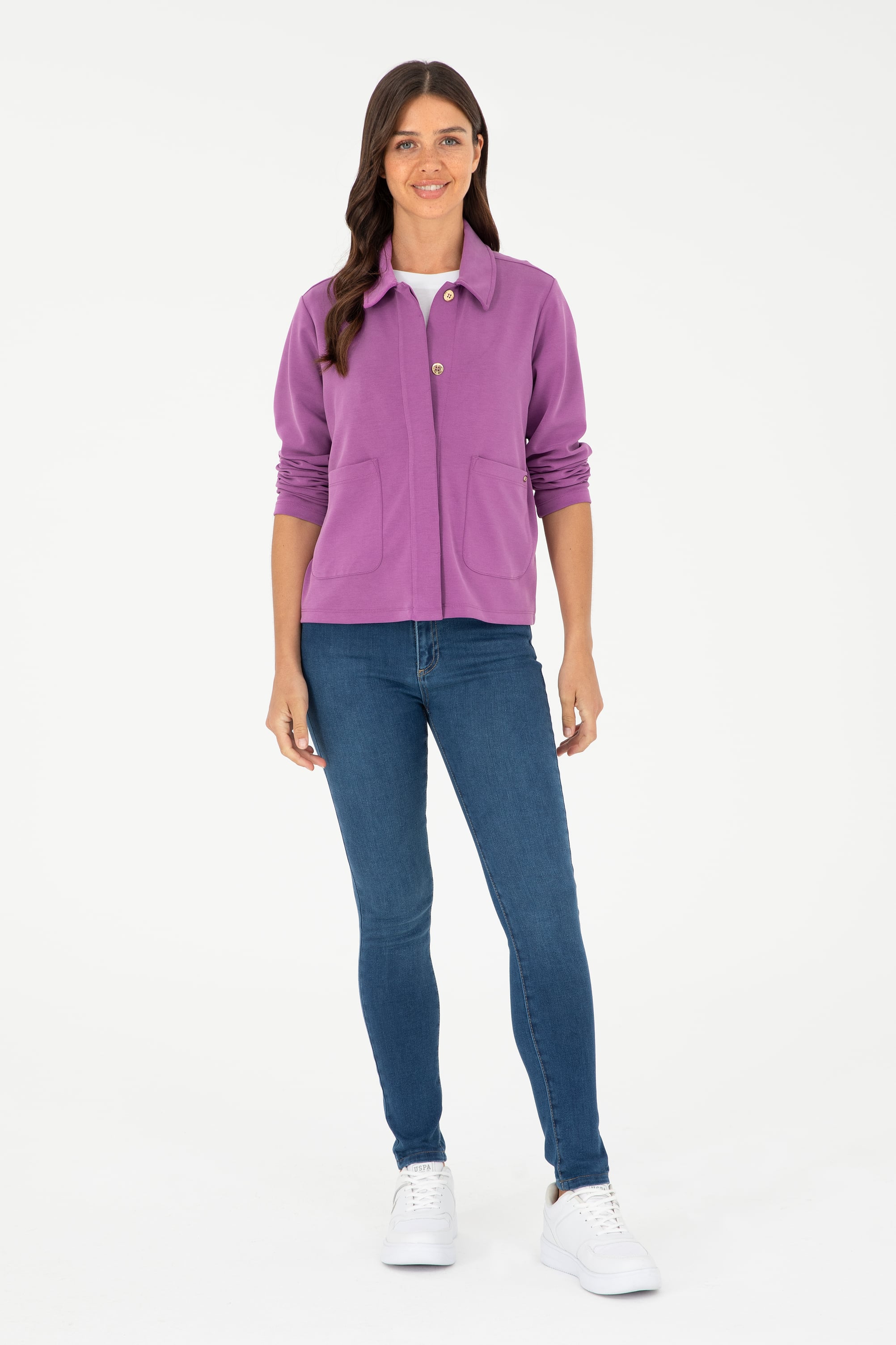 سویشرت رگولار زنانه یو اس پولو | U.S. Polo Assn. - تصویر 4
