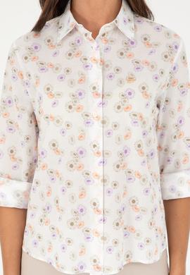 Kadın Haki Uzun Kollu Gömlek - 50280965005