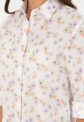 Kadın Haki Uzun Kollu Gömlek - 50280965005