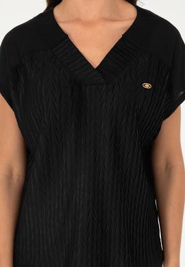 Kadın Siyah Tişört - 50281804021