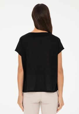 Kadın Siyah Tişört - 50281804021