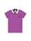 Erkek Çocuk Mor Basic Polo Yaka Tişört