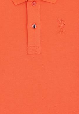 Erkek Çocuk Nar Çiçeği Basic Polo Yaka Tişört - 50279572125