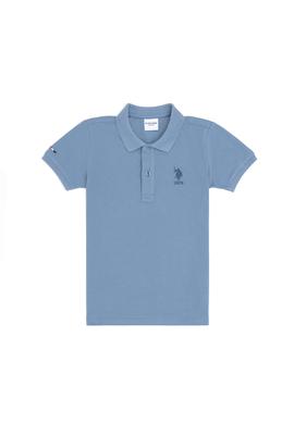 Erkek Çocuk İndigo Basic Polo Yaka Tişört - 50279572063